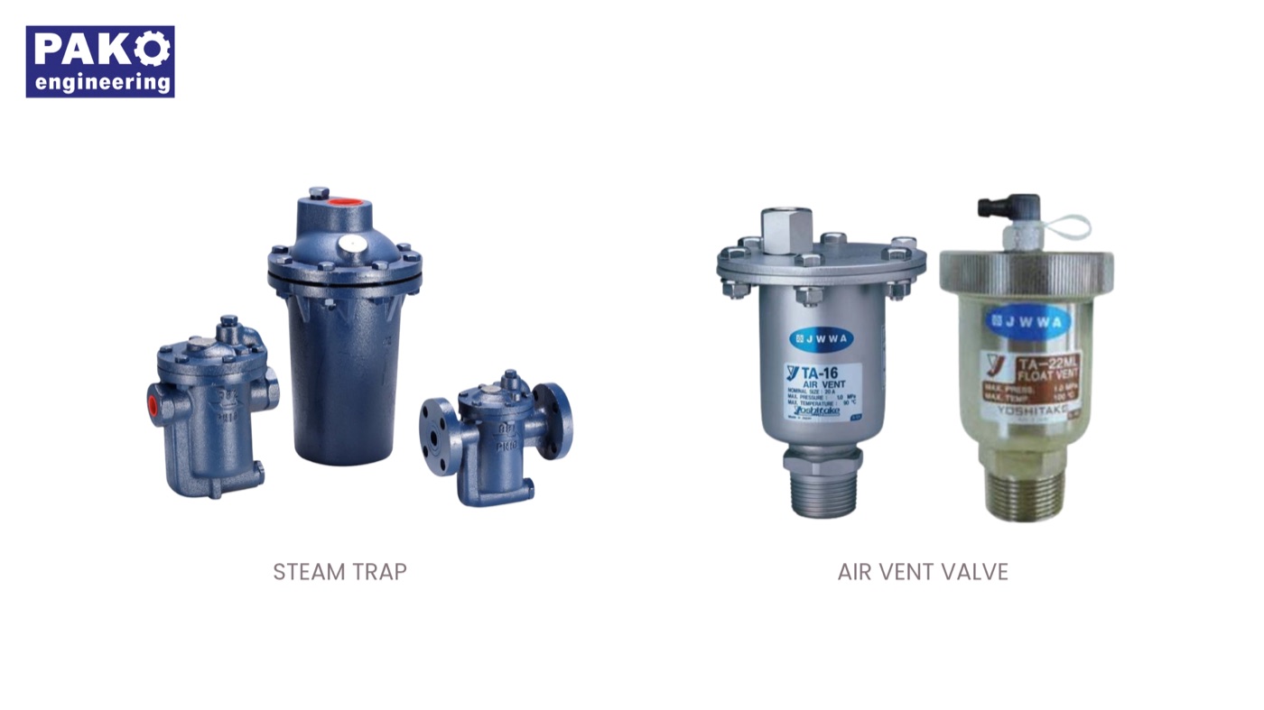 Steam Trap และ Air Vent Valve