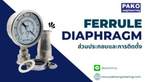 ferrule diaphragm seal installation pressure gauge