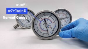 pressure gauge เกจวัดความดัน ประเภทบูร์ดอง 2