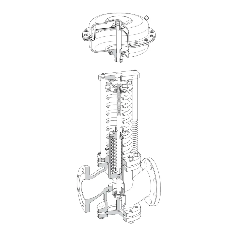prv pressure reducing valve flowserve gestra