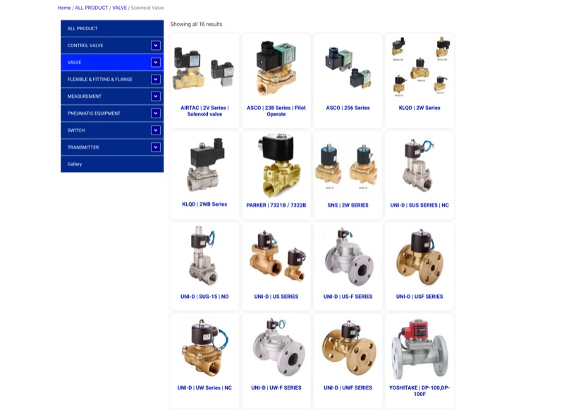 solenoid valve product overview