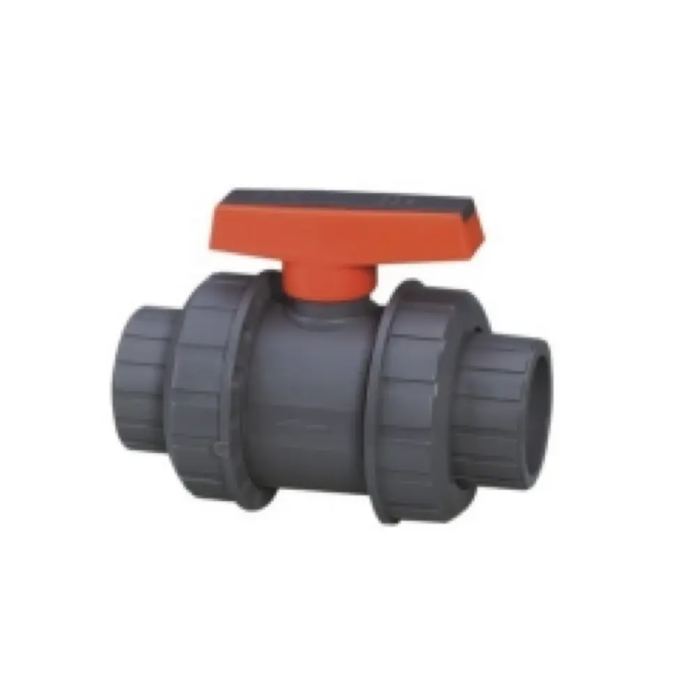 true union upvc ball valve plastic era tub01